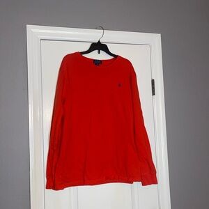 Ralph Lauren Vibrant Red Crewneck Top